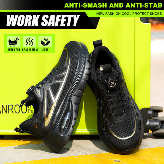 Casual Safety Shoes with Rotating Buckle(JB-272)