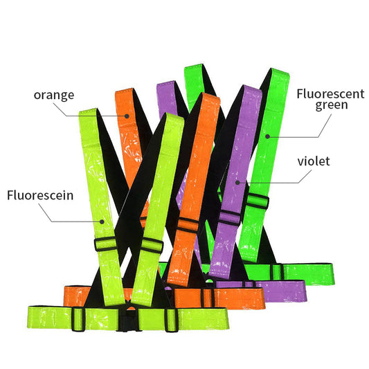 Reflective lattice vest for work(MJ-S18)