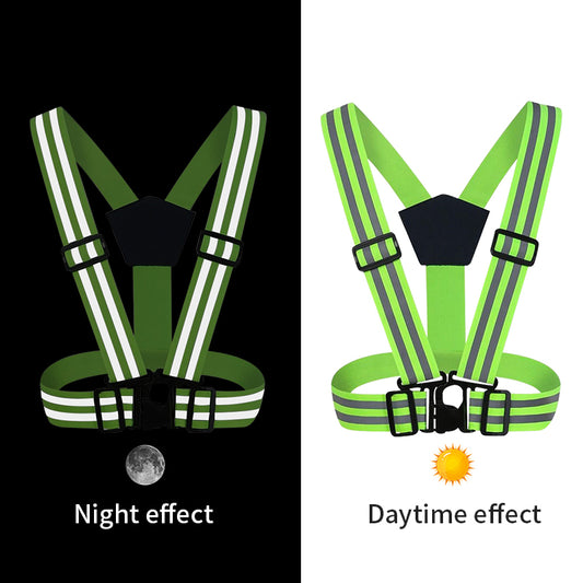 Reflective elastic vest for sport work(MJ-S20)