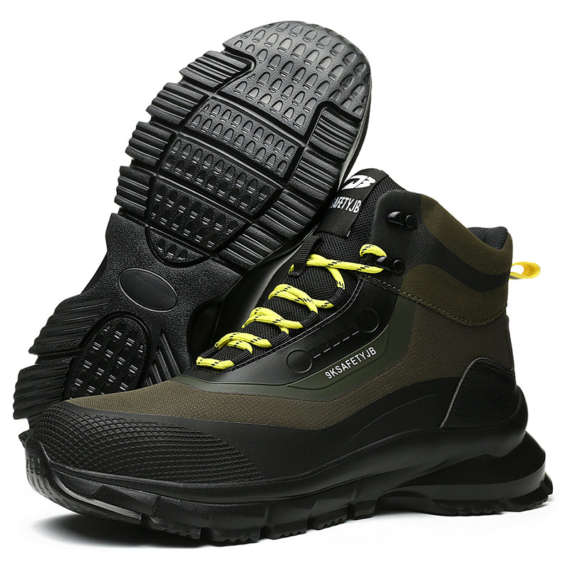 Leather Industrial Safety Boots for Men(JB-925)