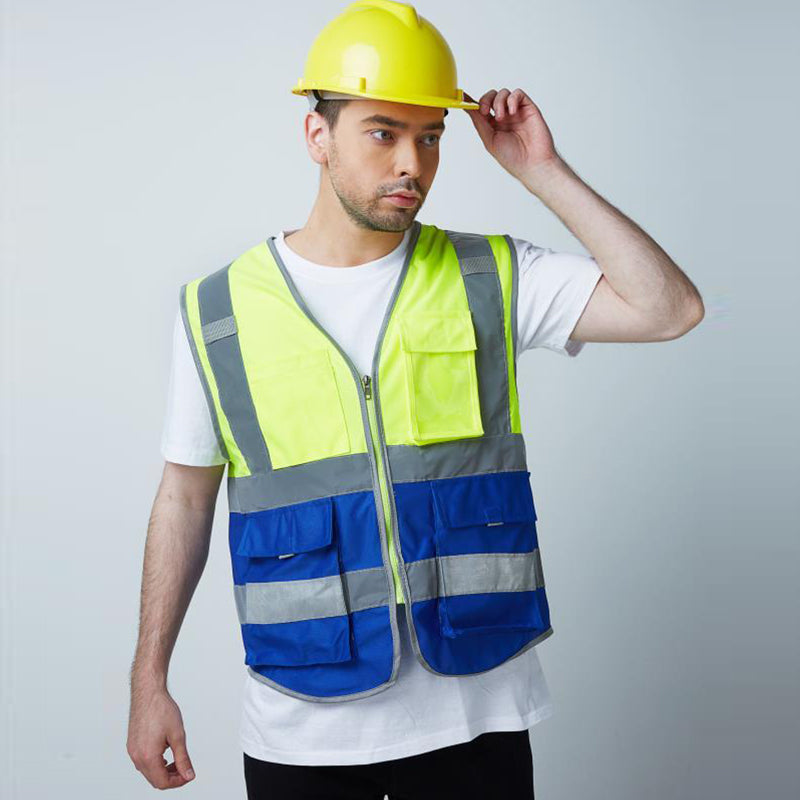 Reflective vest multi pockets for work(MJ-S13)