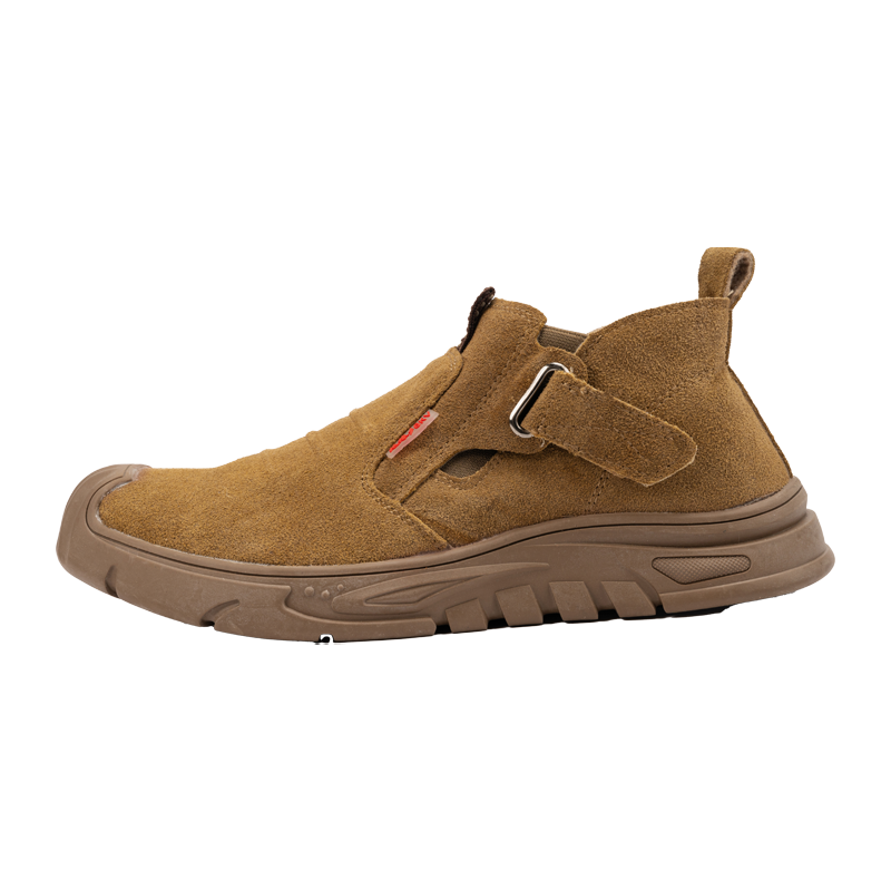 Slip-on Suede Leather Safety Shoes for Men(GM-24125)
