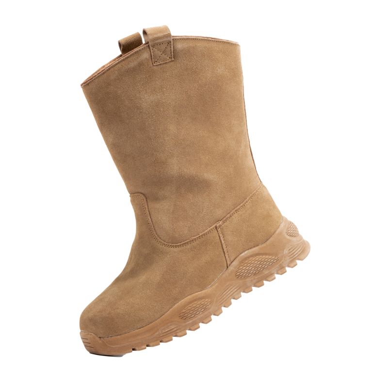 Slip-on Suede Leather Winter Safety Boots(GM-M24128)