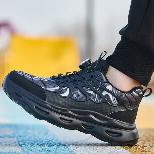 Sporty Safety Shoe with Rotating Buckle for Men(JB-270)