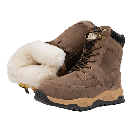 High Ankle Leather Safety Boots for Winter(GM-M24102)