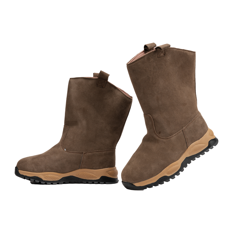 High Ankle Leather Safety Boots for Winter(GM-M24104)