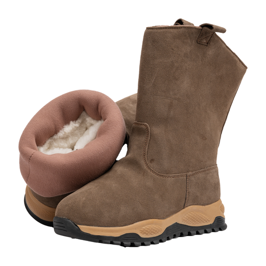 High Ankle Leather Safety Boots for Winter(GM-M24104)