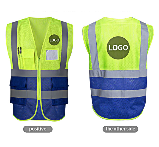 Reflective vest multi pockets for work(MJ-S13)