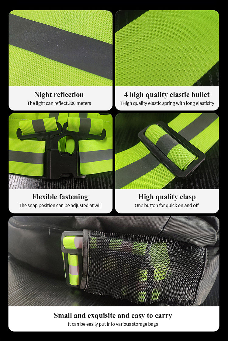 Reflective elastic vest for sport work(MJ-S20)