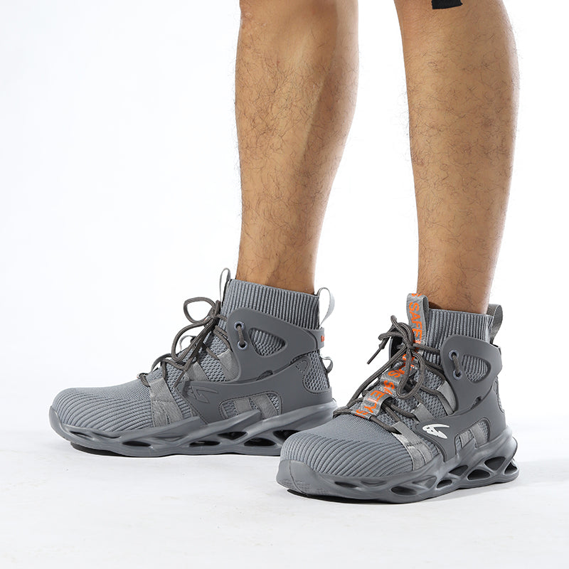 Fly Weave Tennis Safety Shoes for Men (JB-799)