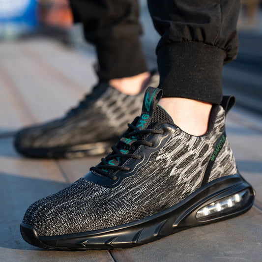 Fly Weave Tennis Safety Shoes (JB-7818)