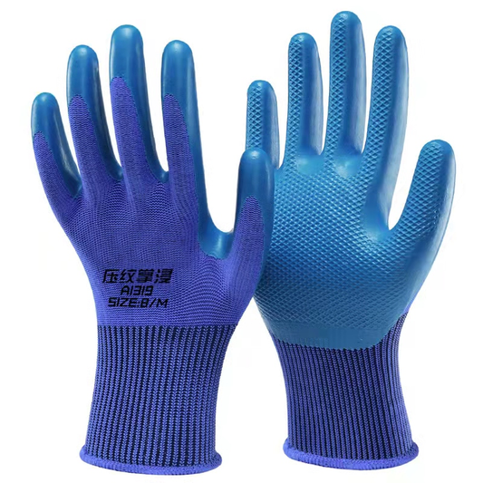 Latex Coated Safety Gloves for Winter (ST-005)