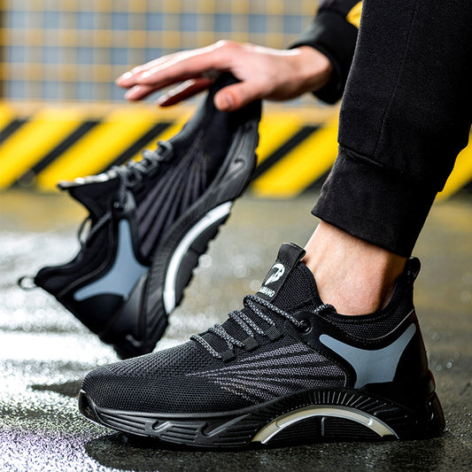 Fly Weave Tennis Safety Shoes for Men (JB-661)