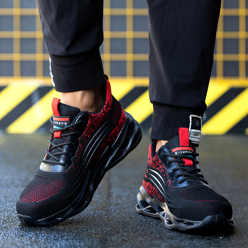 Fly Weave Tennis Safety Shoes for Men (JB-798)