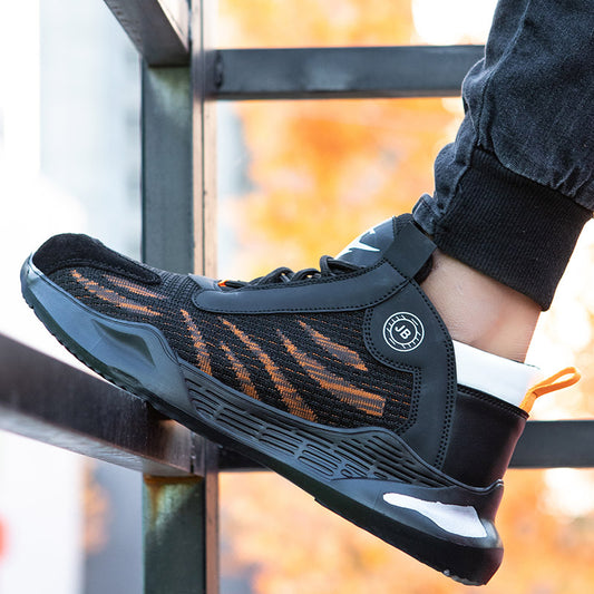 Fly Weave Tennis Safety Shoes for Men (JB-780)