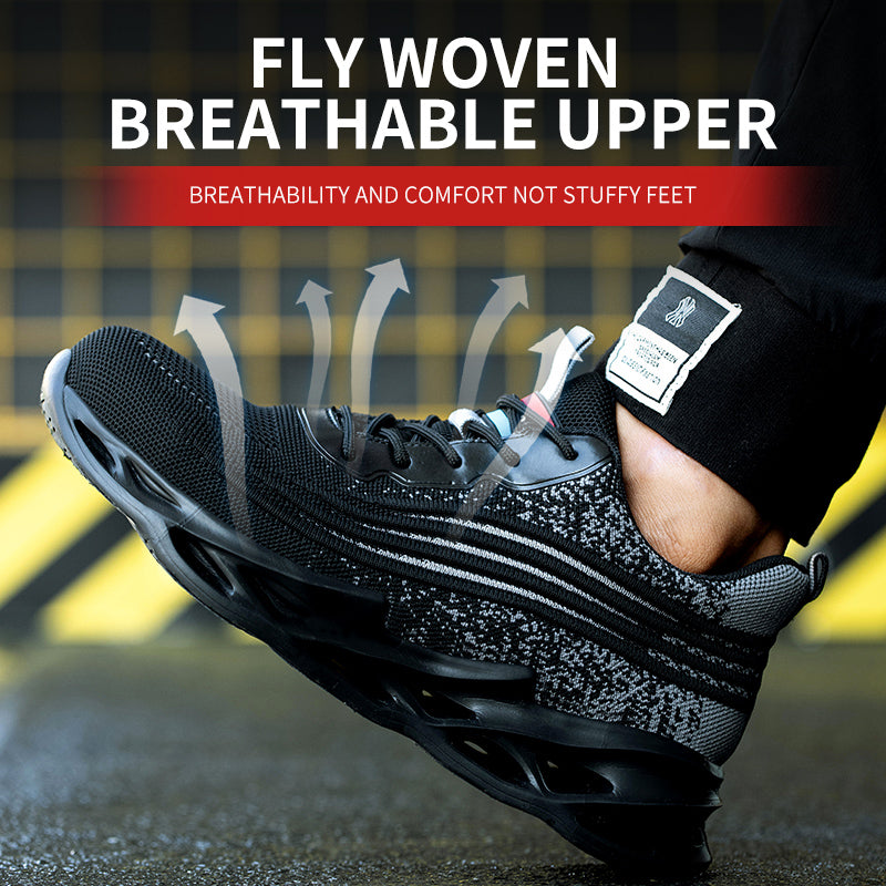 Fly Weave Tennis Safety Shoes for Men (JB-798)