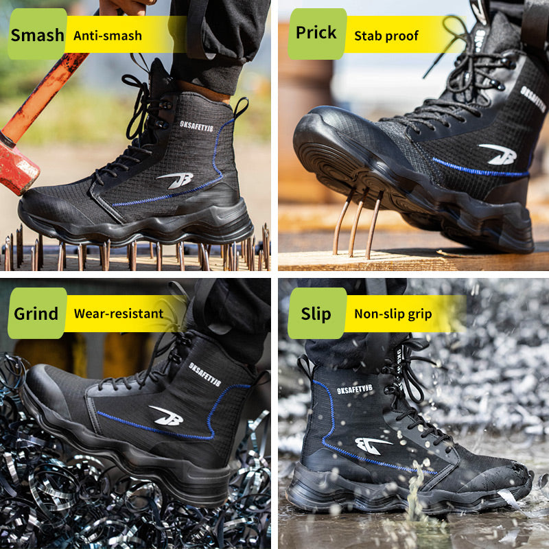 Industrial Waterproof Safety Boots for Men (JB-9991)