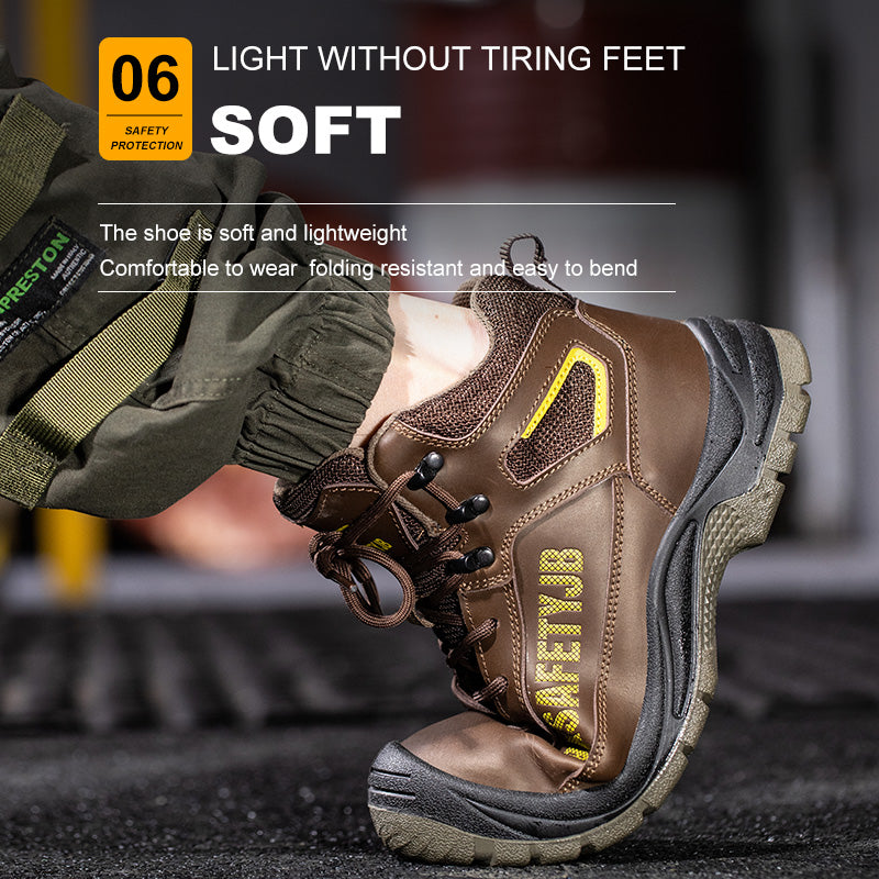 Industrial Waterproof Safety Boots for Men (JB-ZS013)