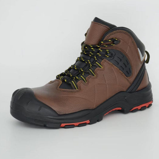 Genuine Leather Industrial Safety Boots for Men (GH-129)