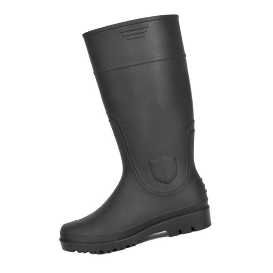 Botas de segurança da indústria de PVC com biqueira e placa de aço