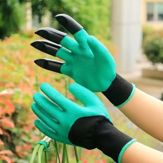 4 Claws Nitrile Coated Garden Gloves (GST-002)