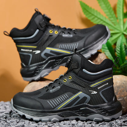 High Ankle Rotating Buckle Sneaker Safety shoes(JB-7929)