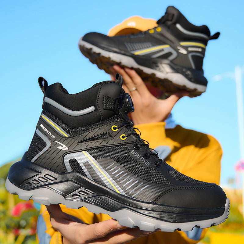 High Ankle Rotating Buckle Sneaker Safety shoes(JB-7929)