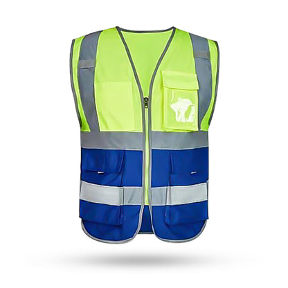 Reflective vest multi pockets for work(MJ-S13)