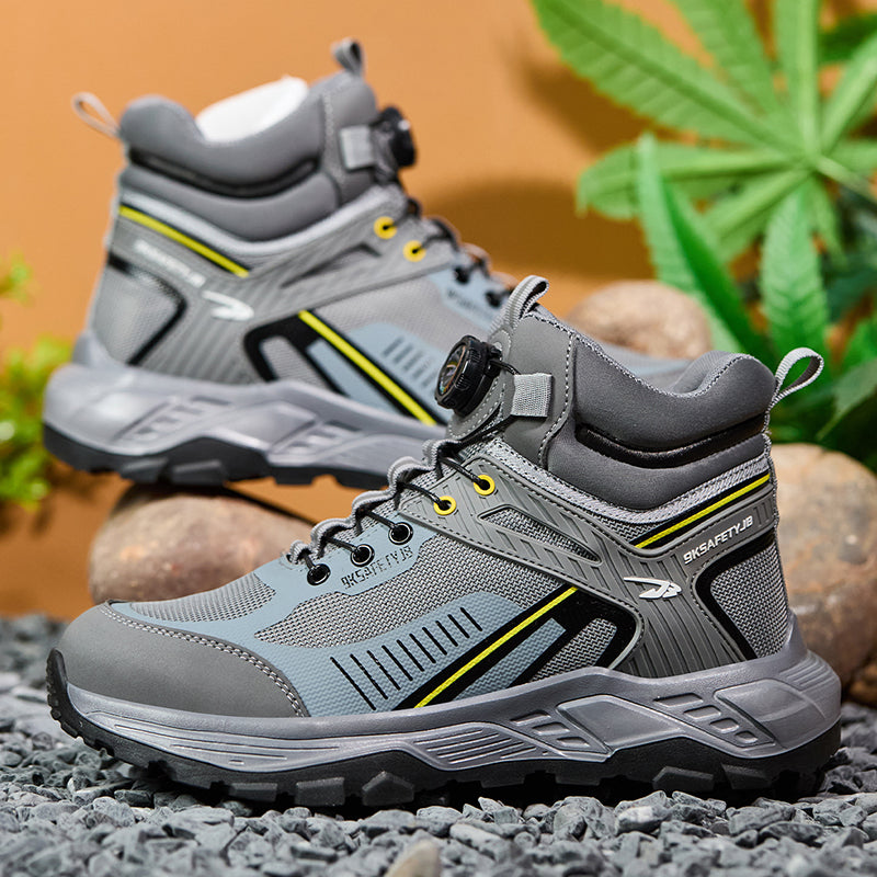 High Ankle Rotating Buckle Sneaker Safety shoes(JB-7929)