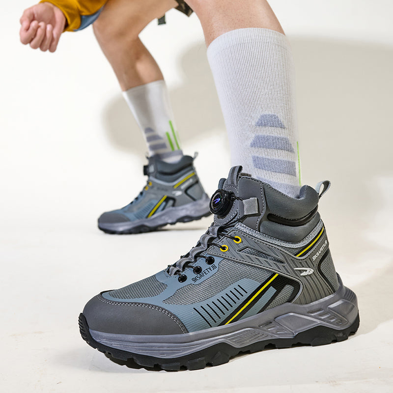 High Ankle Rotating Buckle Sneaker Safety shoes(JB-7929)