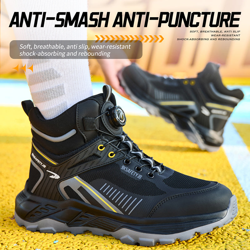 High Ankle Rotating Buckle Sneaker Safety shoes(JB-7929)