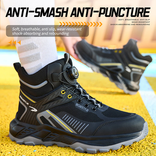 High Ankle Rotating Buckle Sneaker Safety shoes(JB-7929)