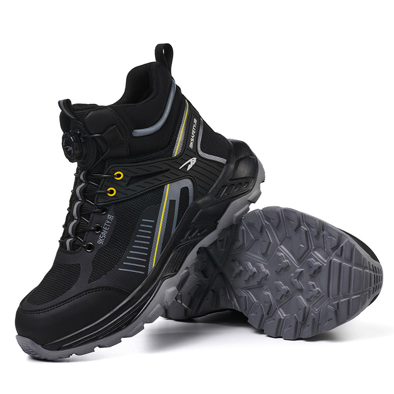 High Ankle Rotating Buckle Sneaker Safety shoes(JB-7929)