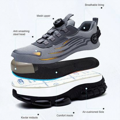 Fly Weave Tennis Safety Shoes for Men(JB-266)