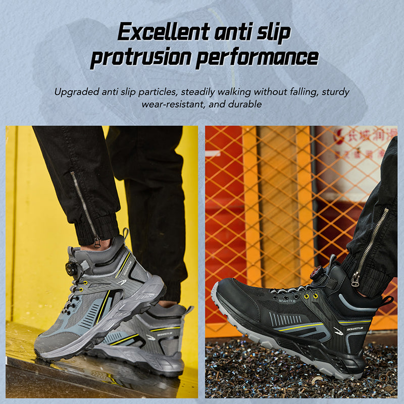 High Ankle Rotating Buckle Sneaker Safety shoes(JB-7929)