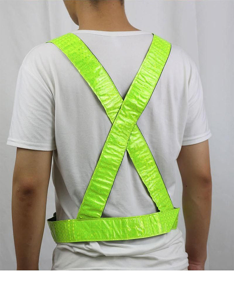 Reflective lattice vest for work(MJ-S18)