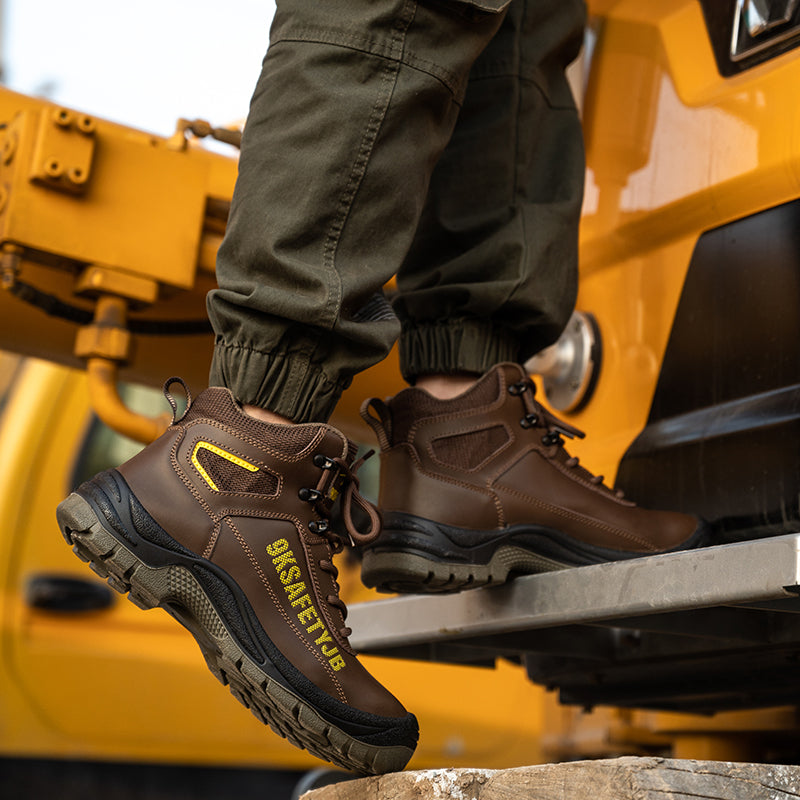 Industrial Waterproof Safety Boots for Men (JB-ZS013)