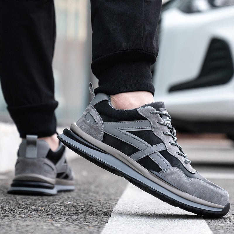 Suede Leather Safety Shoes for Men (JB-669)