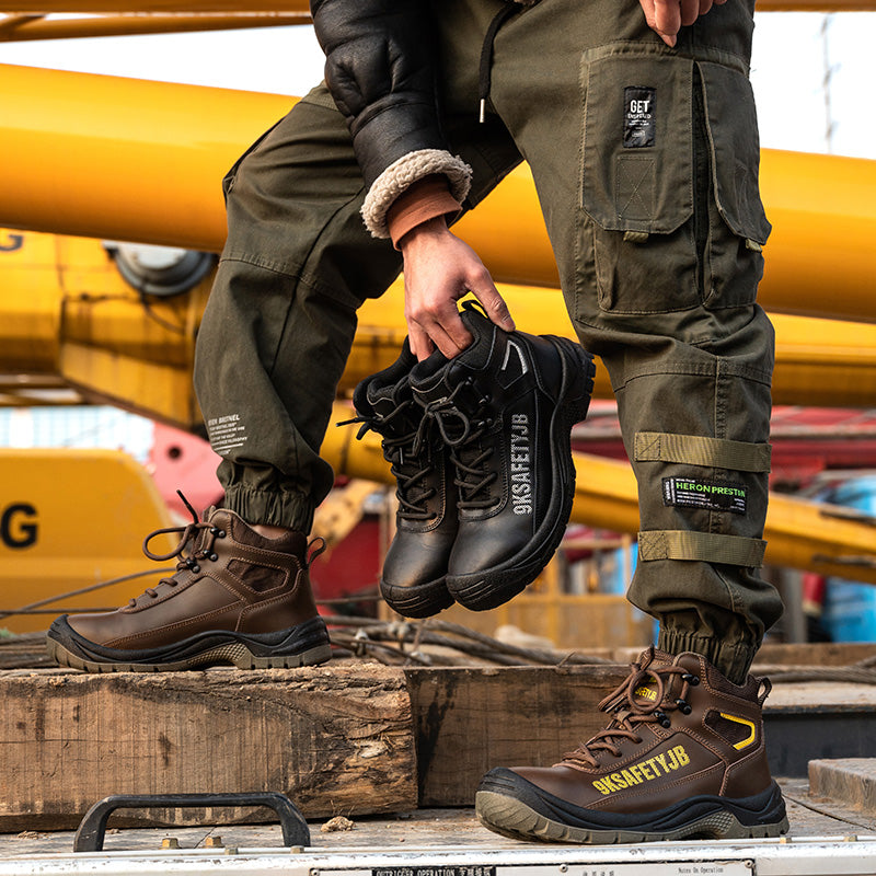 Industrial Waterproof Safety Boots for Men (JB-ZS013)