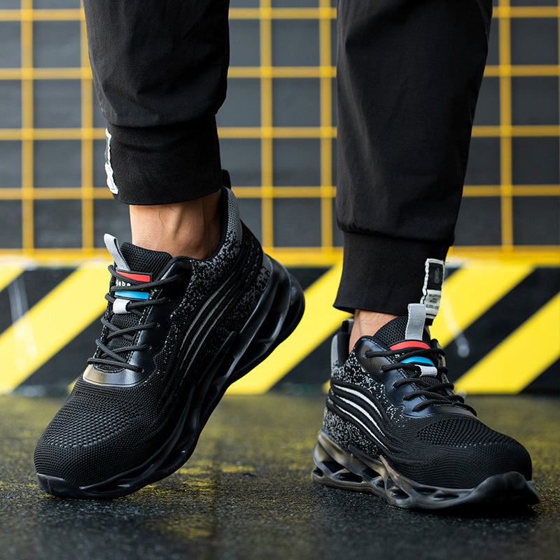 Fly Weave Tennis Safety Shoes for Men (JB-798)