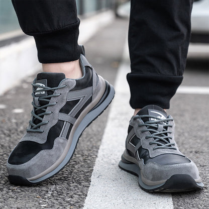 Suede Leather Safety Shoes for Men (JB-669)