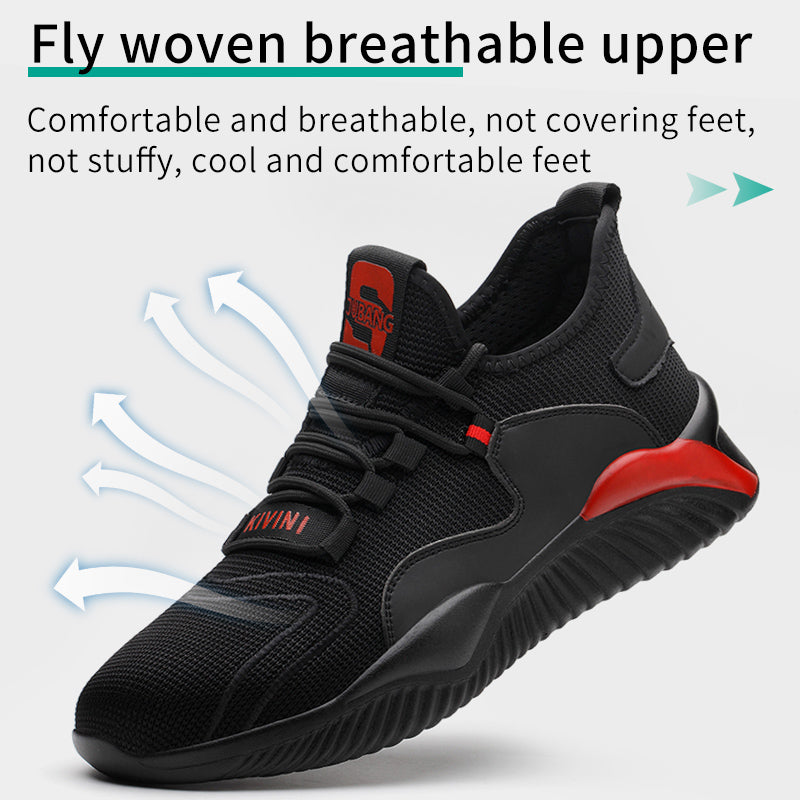 Fly Weave Tennis Safety Shoes for Men (JB-797)