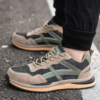 Suede Leather Safety Shoes for Men (JB-669)