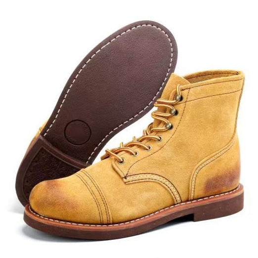 Goodyearwelted Safety Boots for Men (GH-087)