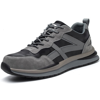 Suede Leather Safety Shoes for Men (JB-669)