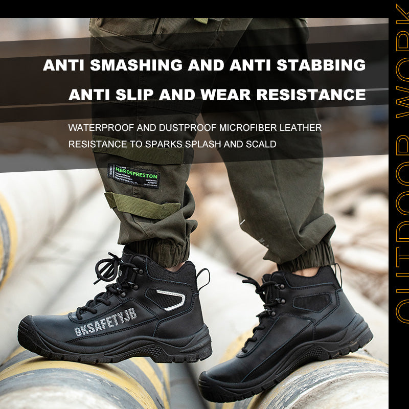 Industrial Waterproof Safety Boots for Men (JB-ZS013)