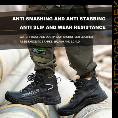 Industrial Waterproof Safety Boots for Men (JB-ZS013)