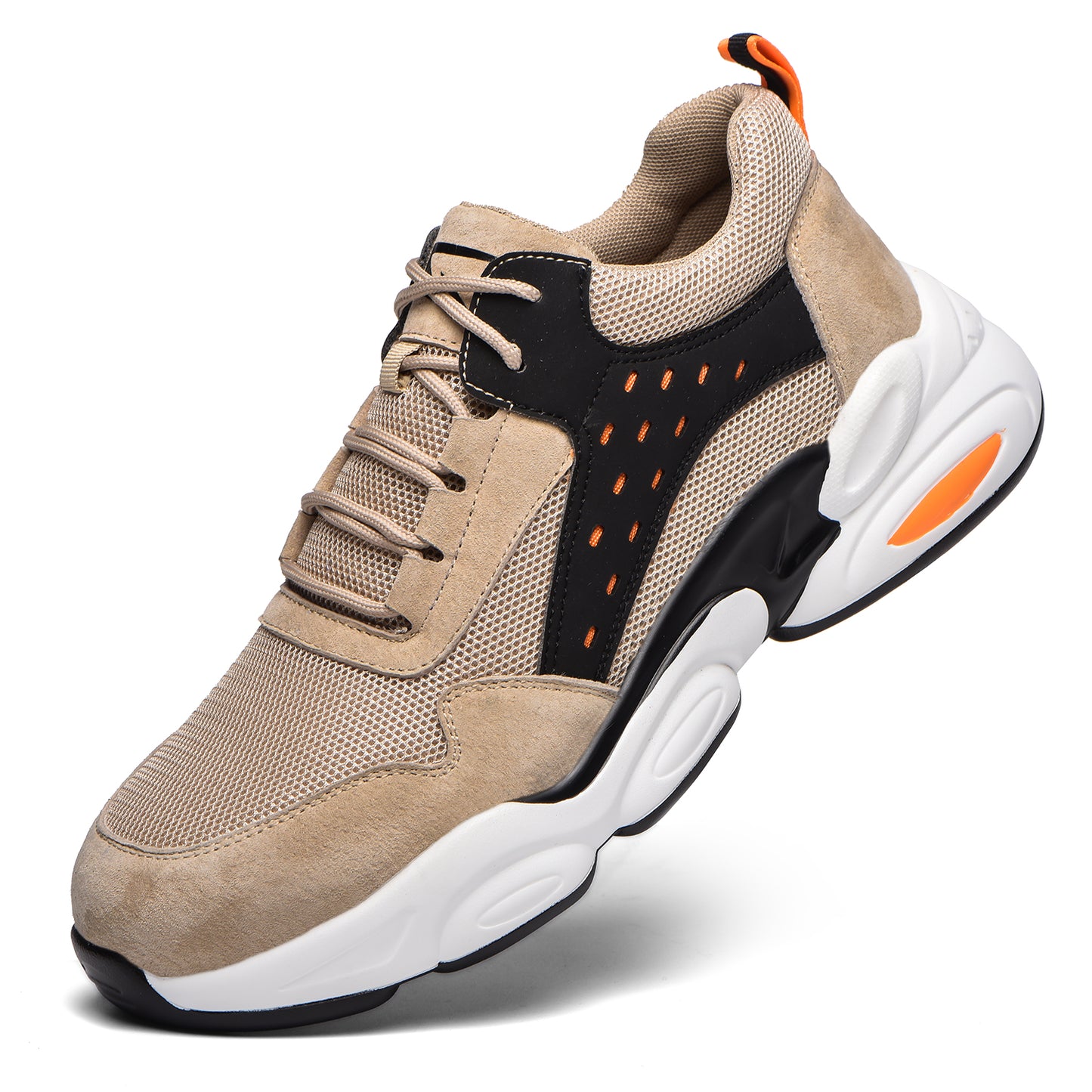 Suede Leather Safety Shoes for Men (JB-785)