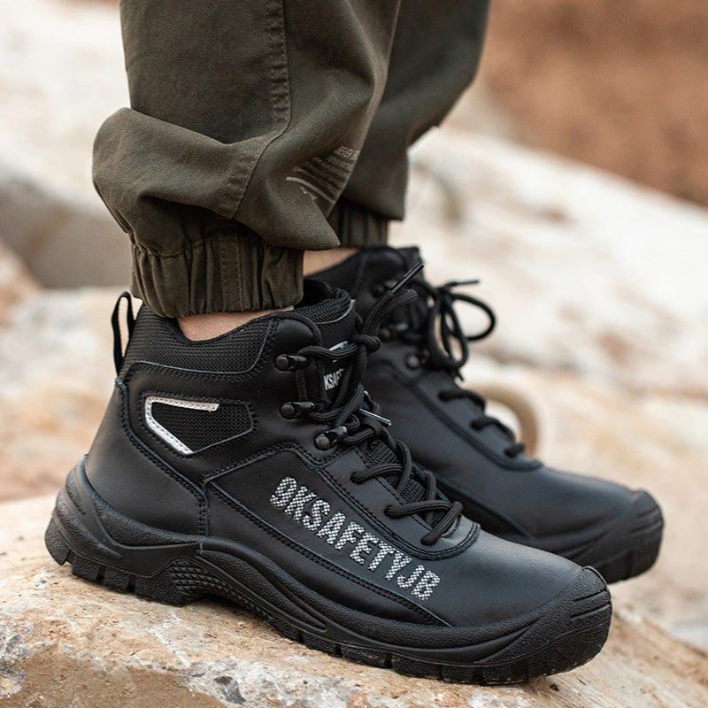 Industrial Waterproof Safety Boots for Men (JB-ZS013)