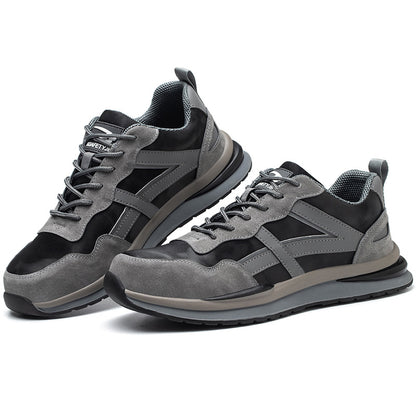 Suede Leather Safety Shoes for Men (JB-669)